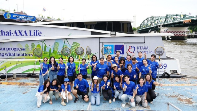 กรุงไทย–แอกซ่า ประกันชีวิต ย้ำผู้นำ Green Insurer ผลักดันการดูแลรักษาแม่น้ำ และจัดการขยะก่อนไหลลงสู่ทะเล ผ่านจัดกิจกรรม Save Our River
